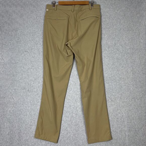Lululemon Commission Pant Classic Men's Size 31 Beige Stretch Performance Chino - Picture 6 of 9